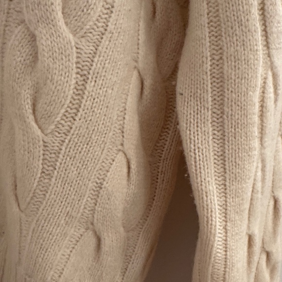 Aritzia Babaton Illustrator Cable Knit Sweater – Cream (Size S) - Picture 6 of 7